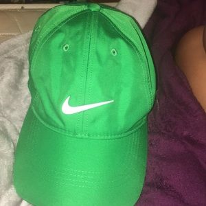 Green Nike cap